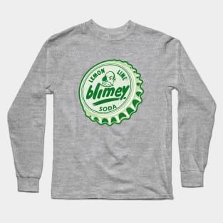 Vintage Blimey Lemon Lime Soda Bottlecap Long Sleeve T-Shirt